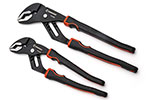 RT400SGSET2 Crescent 2PC Grip Zone V-Jaw Dual Material Tongue & Groove Plier Set 10'' & 12''