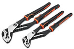 RTZ2CGVSET2 Crescent 2PC Z2 K9 V-Jaw Dual Material Tongue and Groove Plier Set
