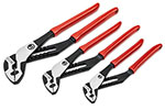 RTZ2SET3 Crescent 3PC Z2 K9 Straight Jaw Dipped Handle Tongue and Groove Plier Set