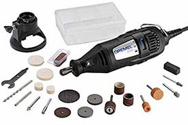 200-1/21 Dremel Two Speed Mini Rotary Kit with 21 Accessories