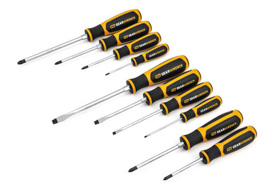80060H GearWrench 10 Pc. Phillips/Slotted/Pozidriv Dual Material Screwdriver Set