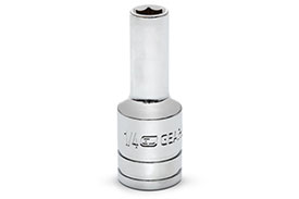 80363S-06 GearWrench 3/8'' Drive 6 Point Mid Length SAE Socket 1/4''
