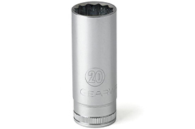 80817D GearWrench 1/2'' Drive 12 Point Deep Metric Socket 20mm
