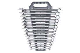 81902 GearWrench 15PC 12 Point Long Pattern Combination Metric Wrench Set