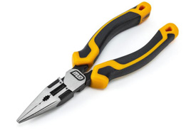 82176C-06 GearWrench 6'' Long Nose Pliers Cushion Grip