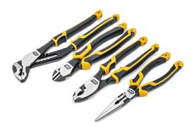 82203C-06 GearWrench 4PC PITBULL Mixed Dual Material Plier Set