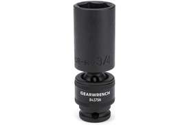 84375N GearWrench 3/8'' Drive 6 Point Deep Universal Impact SAE Socket 3/4''