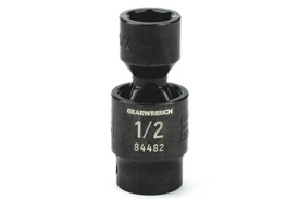 84466 GearWrench 3/8'' Drive 6 Point Standard X-Core Pinless Impact Universal Metric Socket 16mm