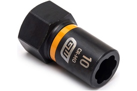 84759 GearWrench 3/8'' Drive Bolt Biter Impact Extraction Socket 10mm