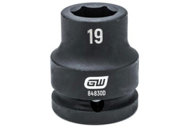 84838 GearWrench 3/4'' Drive 6 Point Standard Impact Metric Socket 27mm