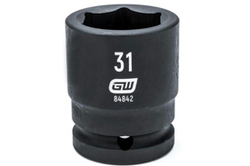 84843 GearWrench 3/4'' Drive 6 Point Standard Impact Metric Socket 32mm