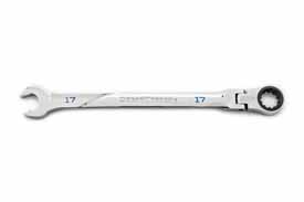 86217 GearWrench 17mm 120XP Universal Spline XL Flex Head Ratcheting Combination Wrench