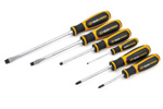 80050H GearWrench 6 Pc. Phillips/Slotted Dual Material Screwdriver Set
