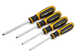 80065H GearWrench 4 Pc. Square Dual Material Screwdriver Set