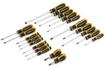 80066HA GearWrench 20 Pc. Phillips/Slotted/Torx Dual Material Screwdriver Set - SIOC