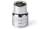 80125 GearWrench 1/4'' Drive 6 Point Standard Metric Socket 4mm