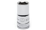 80130 GearWrench 1/4'' Drive 6 Point Standard Metric Socket 8mm