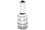 80138S-06 GearWrench 1/4'' Drive 6 Point Mid Length Metric Socket 4mm