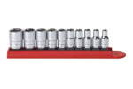 80303 GearWrench 10pc 1/4'' Drive 6 Point Standard SAE Socket Set