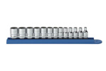 80306 GearWrench 13pc 1/4'' Drive 12 Point Standard Metric Socket Set