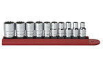 80307D GearWrench 10pc 1/4'' Drive 12 Point Standard SAE Socket Set