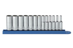80308 GearWrench 13pc 1/4'' Drive 12 Point Deep Metric Socket Set