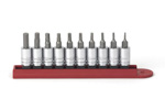 80323 GearWrench 10pc 1/4'' Drive Hex Bit SAE Socket Set