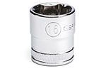 80384 GearWrench 3/8'' Drive 6 Point Standard Metric Socket 16mm