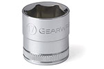 80385 GearWrench 3/8'' Drive 6 Point Standard Metric Socket 17mm
