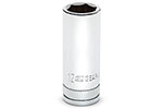 80394S-06 GearWrench 3/8'' Drive 6 Point Mid Length Metric Socket 12mm