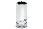 80396S-06 GearWrench 3/8'' Drive 6 Point Mid Length Metric Socket 14mm