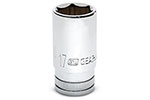 80399S-06 GearWrench 3/8'' Drive 6 Point Mid Length Metric Socket 17mm