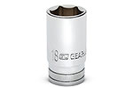 80400S-06 GearWrench 3/8'' Drive 6 Point Mid Length Metric Socket 18mm