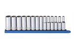 80554 GearWrench 14PC 3/8'' Drive 6 Point Deep Metric Socket Set