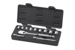80556 GearWrench 3/8'' Drive 6 Point Standard SAE Mechanics 12PC Tool Set