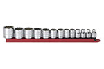 80561 GearWrench 13PC 3/8'' Drive 12 Point Standard SAE Socket Set