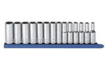 80562 GearWrench 14PC 3/8'' Drive 12 Point Deep Metric Socket Set