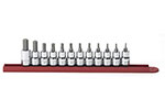80581 GearWrench 12PC 3/8'' Drive Hex Bit SAE Socket Set