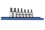 80587 GearWrench 7PC 3/8'' Drive Ball End Hex Bit Metric Socket Set