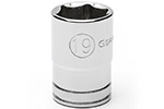 80631 GearWrench 1/2'' Drive 6 Point Standard Metric Socket 19mm
