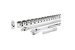 80792 GearWrench 1/2'' Drive 12 Point Standard SAE Mechanics 19PC Tool Set