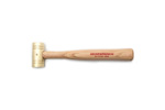 81-111G GearWrench 1lb Brass Hammer w/ Hickory Handle
