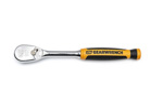81007T GearWrench 1/4'' Drive 90-Tooth Dual Material Teardrop Ratchet 6''