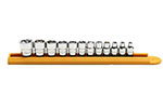 81394 GearWrench 12PC 1/4'' Drive 6 Point Stubby Socket Set Metric