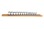 81396 GearWrench 14PC 3/8'' Drive 6 Point Stubby Socket Set Metric