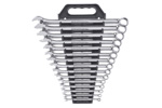 81901 GearWrench 15PC 12 Point Long Pattern Combination SAE Wrench Set