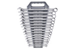 81902 GearWrench 15PC 12 Point Long Pattern Combination Metric Wrench Set