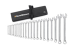 81916 GearWrench 22PC 12 Point Long Pattern Combination Metric Wrench Set