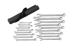 81920 GearWrench 18PC 12 Point Long Pattern Combination Metric Wrench Set