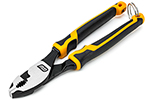82175CTH GearWrench 8'' Pitbull Tether Ready Dual Material Slip Joint Pliers